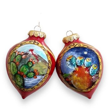 De belles boules de Noël peintes à la main 6