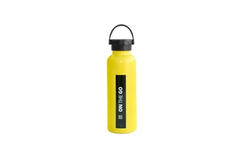 Bouteille Thermos 750 ml. Inox. On the go Jaune