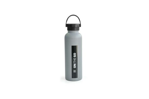 Bouteille Thermos 750 ml. Inox. On the go Gris