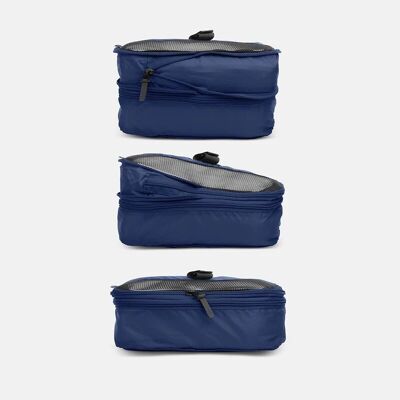 Kit de 6 pochettes - Cabine ( Bleu Toscane )