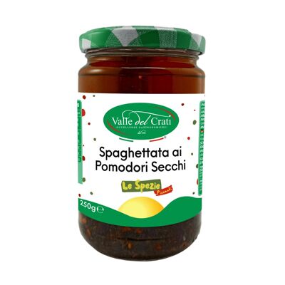 Espaguetis con tomates secos, 250g