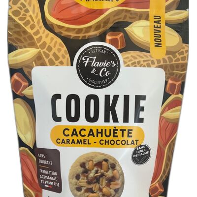 Cookies Cacahuète-Caramel-Chocolat