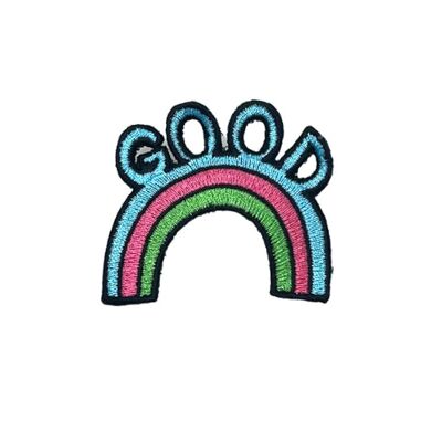 Candy Badge Rainbow Good