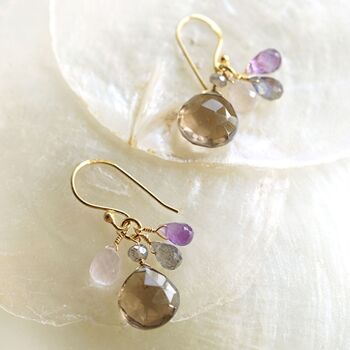 BOUCLES D'OREILLES "GRAPES" 8