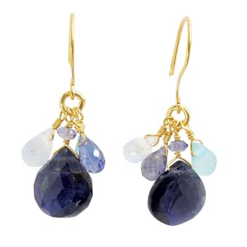 BOUCLES D'OREILLES "GRAPES" 10