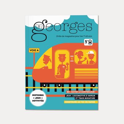 Georges Magazine 7 - 12 years old, Train issue