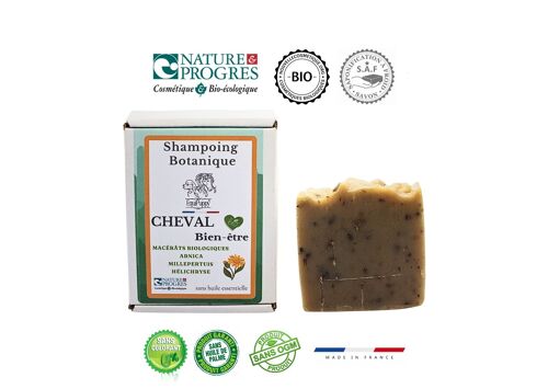 Pack 5 Shampoing 99% Biologique pour Chevaux à l'arnica montana, millepertuis et hélichryse italienne