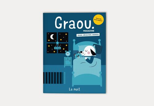 Magazine Graou 3 - 7 ans, N° La Nuit