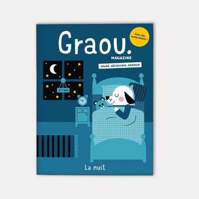 Graou Magazine 3 - 7 years old, No. La Nuit