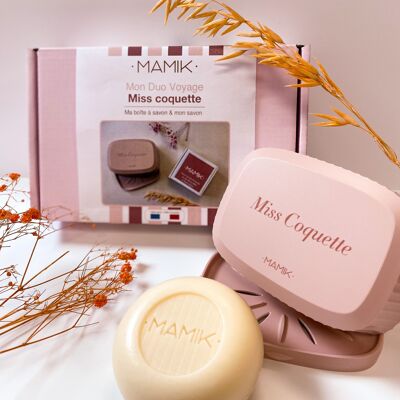 BEAUTY BOX WITH MISS COQUETTE SOAP BOX
