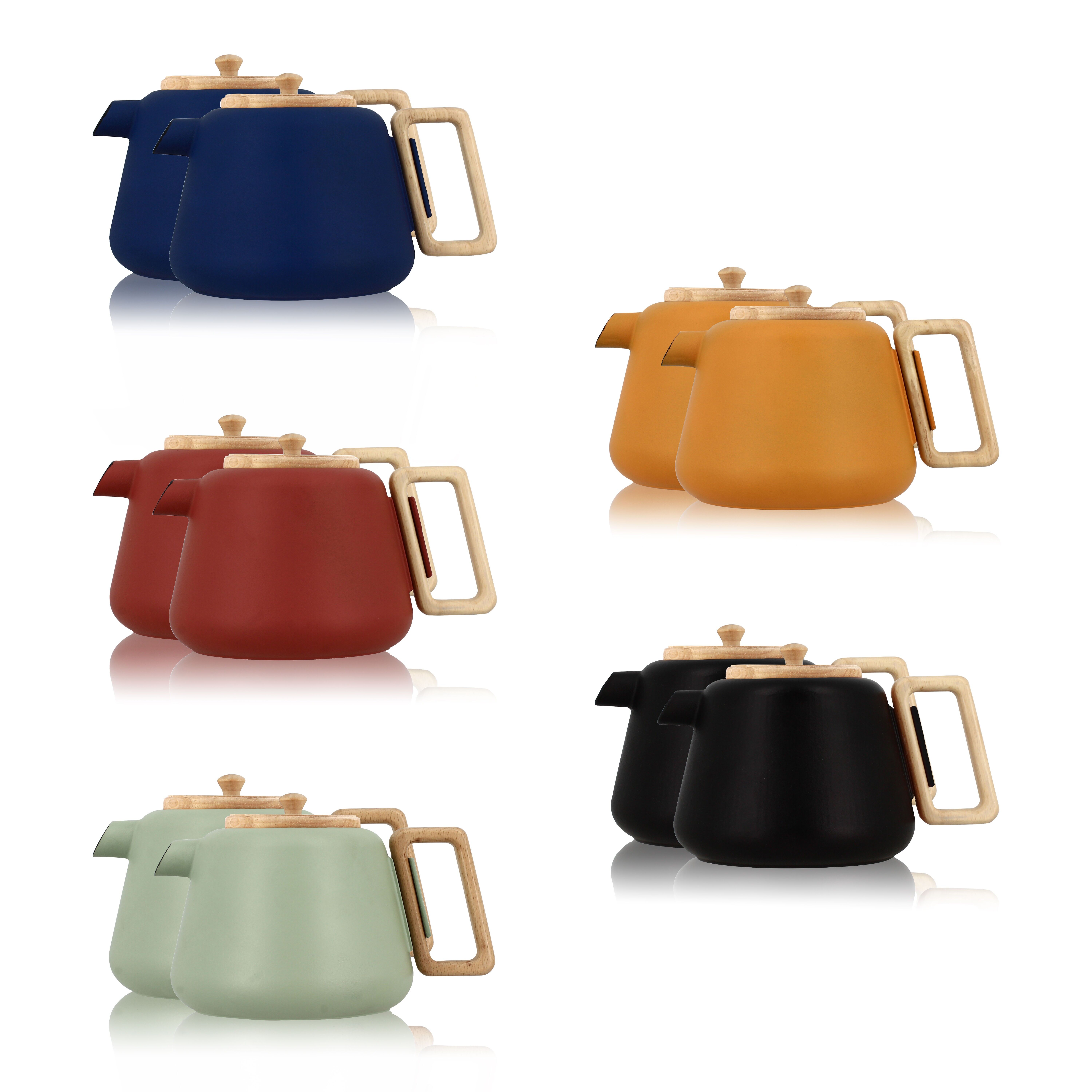 VIGGO 10-pack Cast Iron Teapot Discovery Pack