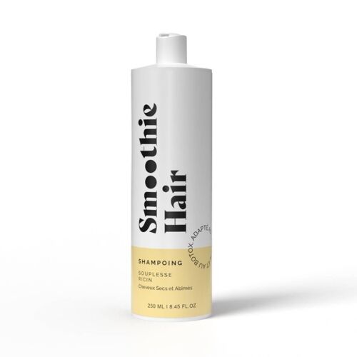 SHAMPOING SOUPLESSE -HUILE DE RICIN- CHEVEUX SECS & ABIMES