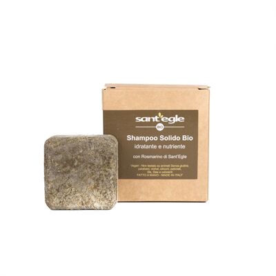 Organic Solid Shampoo with Rosemary, 70 gr