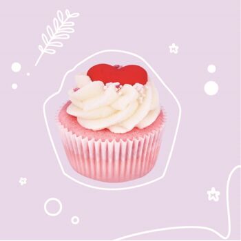 Cupcake de bain Amore 1