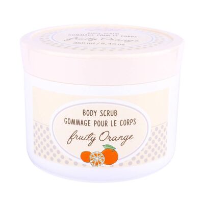 Exfoliante corporal afrutado de naranja