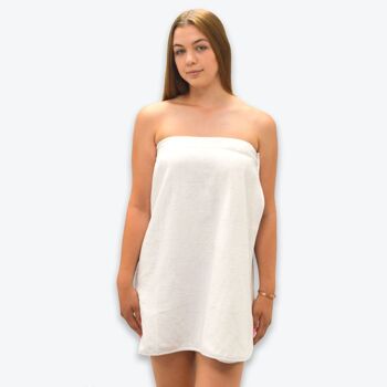 Serviette de douche ajustable pour dames - 100 % coton 6