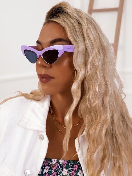 ANNAKEY ENVIOUS LILAC SUNGLASSES