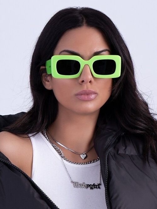 ANNAKEY ECLIPSE LIME SUNGLASSES