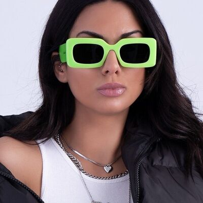 ANNAKEY ECLIPSE LIME SUNGLASSES