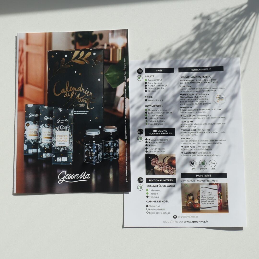 BROCHURE (X20) o poster POS A4