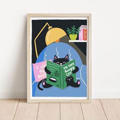 Mi piacciono i libri grandi - Stampa artistica