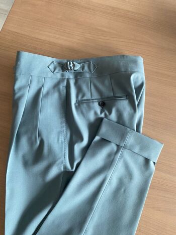 Pantalon Napoli gris/bleu 1