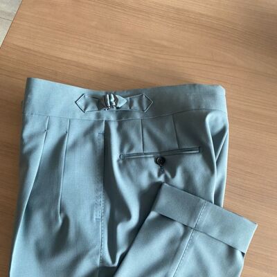 Napoli grey/blue trousers