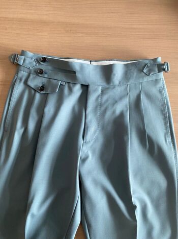 Pantalon Napoli gris/bleu 2