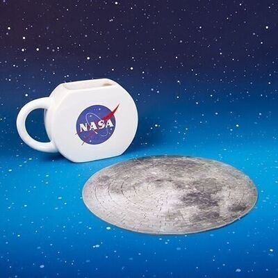 Coffret cadeau tasse et puzzle inspiré de la NASA