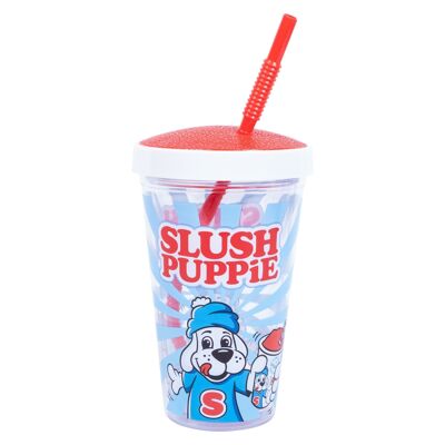 Tasse SLUSH PUPPiE et paille pliable