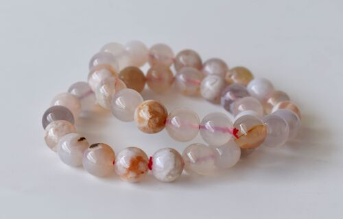 Flower Carnelian Bracelet (Motivation and Endurance)