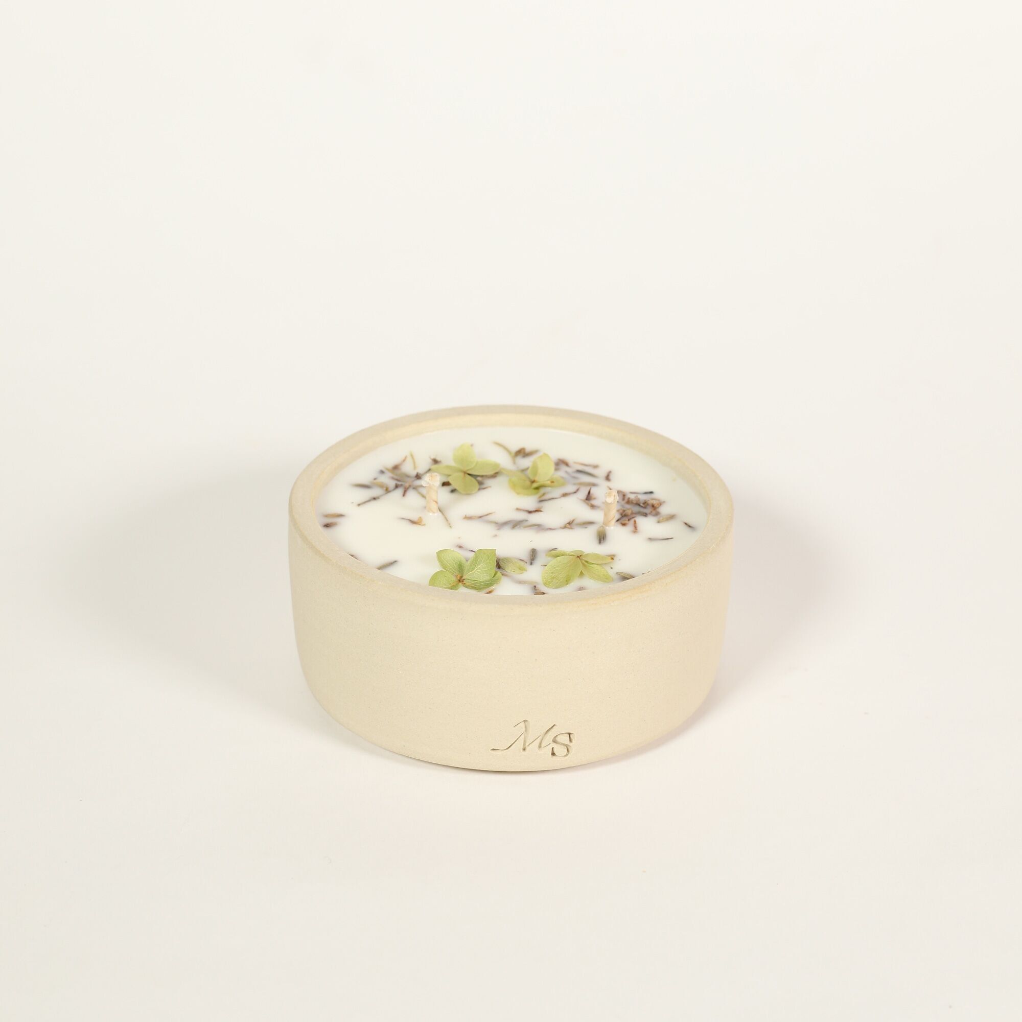 Vela de arenisca - Flor de algodón