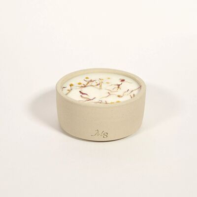 Frangipani & Jasmine - Stoneware candle
