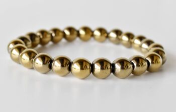 Golden Hematite Bracelet (Grounding and Courage) 7