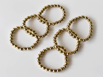 Golden Hematite Bracelet (Grounding and Courage) 8