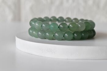 Green Aventurine Bracelet (Attraction and Cleansing) 2