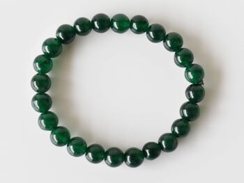 Green Jade Bracelet (Wisdom and Balance) 6