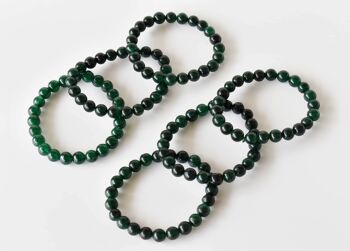 Green Jade Bracelet (Wisdom and Balance) 8