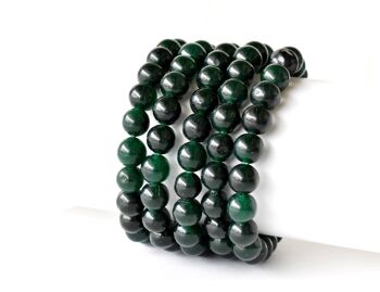 Green Jade Bracelet (Wisdom and Balance) 13