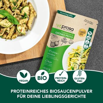 Poudre de sauce pour pesto vert BIO (250 g) 2