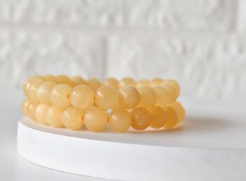 Honey Calcite Bracelet (Self-Discipline and Transformation) 2