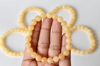 Honey Calcite Bracelet (Self-Discipline and Transformation) 10