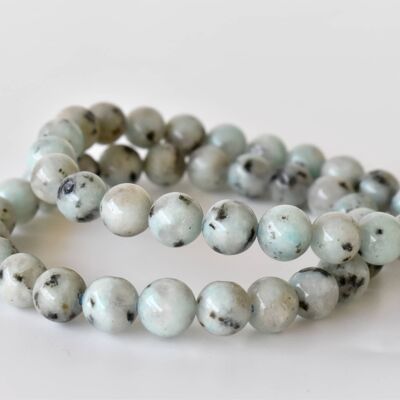 Kiwi Jasper Bracelet (Peace Of Mind and Communicataion)