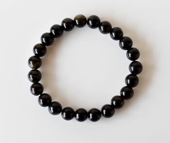 Golden Obsidian Bracelet (Trauma and Releases Imbalances) 8