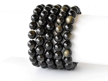 Golden Obsidian Bracelet (Trauma and Releases Imbalances) 11