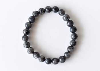 Black Labradorite Bracelet (Good Fortune and Focus) 6