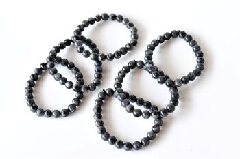 Black Labradorite Bracelet (Good Fortune and Focus) 8