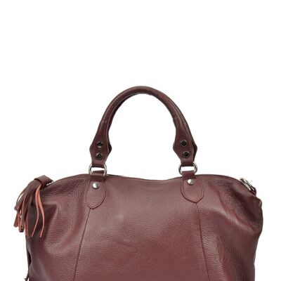 AW23 MG 1305_VINO_Top Handle Bag