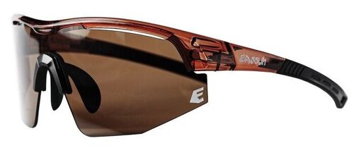 Sprint EASSUN Sunglasses, CAT 3 Solar and Brown Lens and Adjustable, Brown Frame