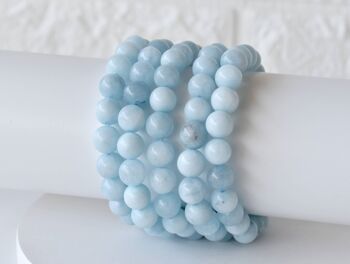 Aquamarine  Bracelet (Protection and Anxiety Relief) 2